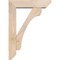 Ekena Millwork Legacy Slat Smooth Bracket w/ Offset Brace, Douglas Fir, 5 1/2"W x 20"D x 28"H BKT0604X20X28LEC06SDF - alternate 4